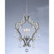 Argento 4 Light 21 inch Matte Black with Polished Stainless Steel Pendant Ceiling Light