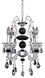 Faure 6 Light 18 inch Chrome Chandelier Ceiling Light