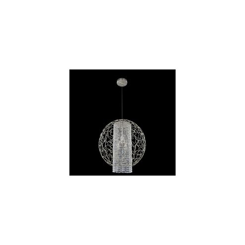 Mundo 4 Light 26 inch Tarnished Silver Pendant Ceiling Light