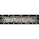 Vermeer 8 Light 38 inch Chrome Bath Vanity Wall Light