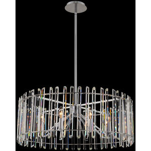 Viano 8 Light 28 inch Polished Chrome Pendant Ceiling Light