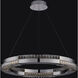 Dama 28 inch Polished Chrome Pendant Ceiling Light
