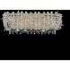 Cielo 6 Light 26 inch Chrome Bath Vanity Wall Light in Firenze Clear