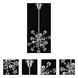Constellation 6 Light 13 inch Polished Chrome Pendant Ceiling Light