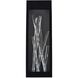Arpione Esterno 24 inch Matte Balck Outdoor Wall Sconce in Matte Black