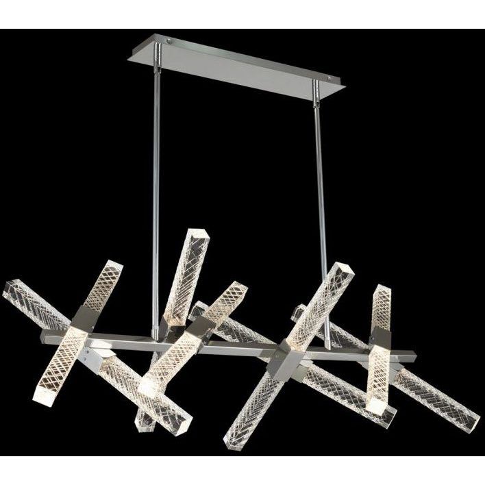 Apollo Island Light Ceiling Light in Chrome