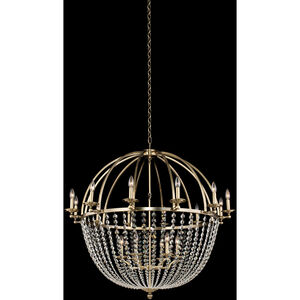Pendolo 18 Light 44 inch Brushed Champagne Gold Chandelier Ceiling Light