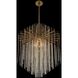 Estrella 6 Light 26 inch Brushed Champagne Gold Pendant Ceiling Light in Firenze