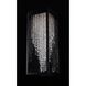 Tenuta Esterno 30 inch Matte Black Outdoor Wall Sconce in Firenze Clear