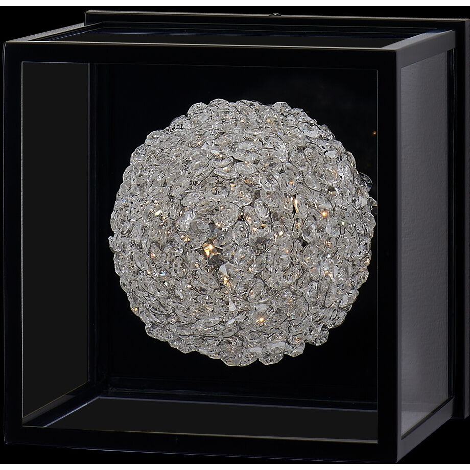 Lina 10 inch Matte Black Outdoor Wall Sconce