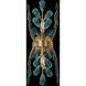 Alloro Wall Sconce Wall Light in True Brass