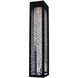 Tenuta Esterno 30 inch Matte Balck Outdoor Wall Sconce in Matte Black