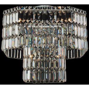 Livelli 6 Light 20 inch Polished Chrome Semi Flush Mount Ceiling Light