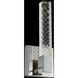 Apollo Wall Sconce Wall Light in Chrome, Firenze