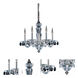 Fanshawe 5 Light 23 inch Chrome Chandelier Ceiling Light in Firenze Clear