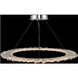Quasar LED 42 inch Chrome Pendant Ceiling Light