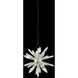 Angelo 6 Light 14 inch Matte Black with Polished Silver Pendant Ceiling Light