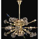 Constellation 30 Light 34 inch 18K Gold Pendant Ceiling Light