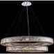 Rondelle 36 Light 60 inch Polished Chrome Pendant Ceiling Light