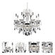 Campra 8 Light 30.5 inch Two-Tone Silver Chandelier Ceiling Light