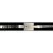 Athena LED 40 inch Polished Nickel Bath Vanity Wall Light in Firenze