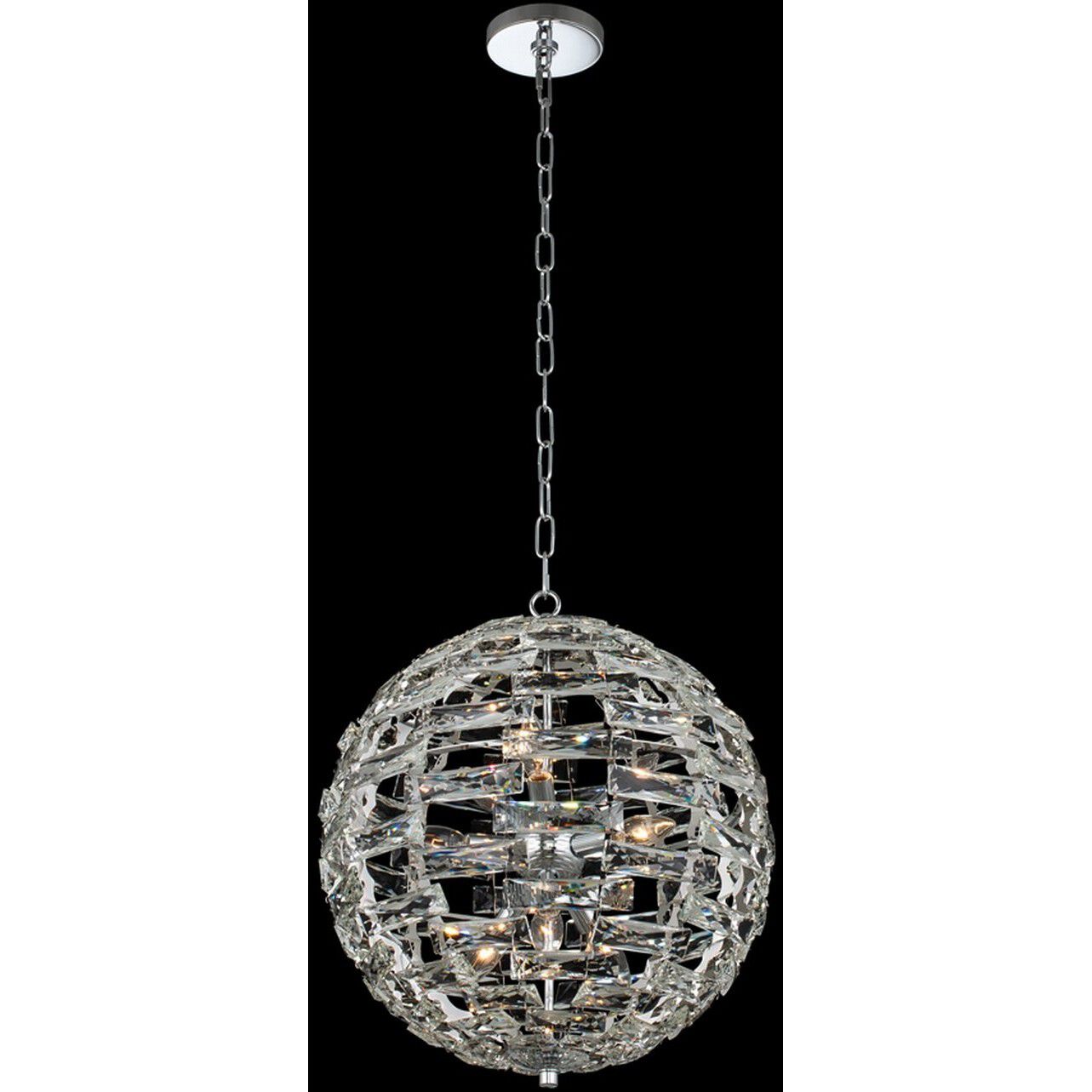 Alta 9 Light 18 inch Polished Chrome Pendant Ceiling Light