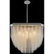 Tenda 8 Light 28 inch Chrome Pendant Ceiling Light