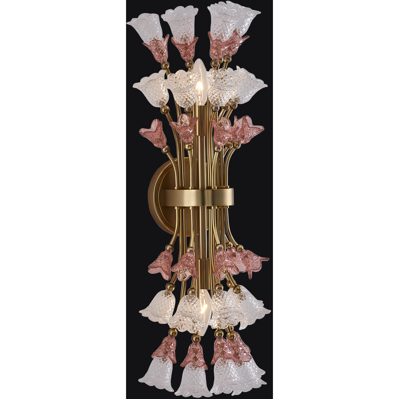 Bella Wall Sconce Wall Light in Antique Brass