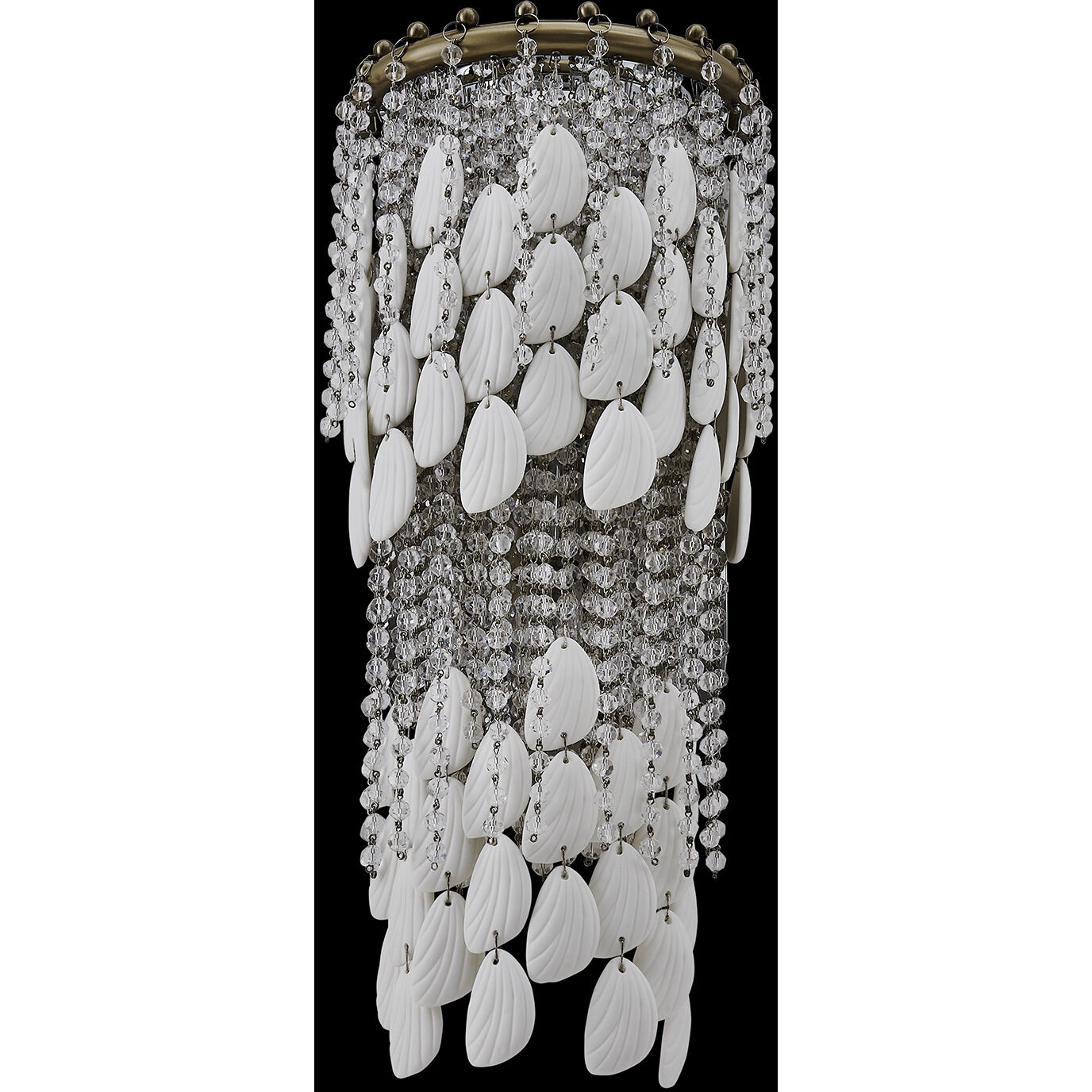 Farfalle 2 Light 8.75 inch Brushed Champagne Gold Wall Sconce Wall Light