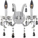 Catalani 2 Light 13 inch Chrome Wall Sconce Wall Light