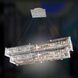 Baguette 26 Light 27 inch Chrome Pendant Ceiling Light in Firenze Clear