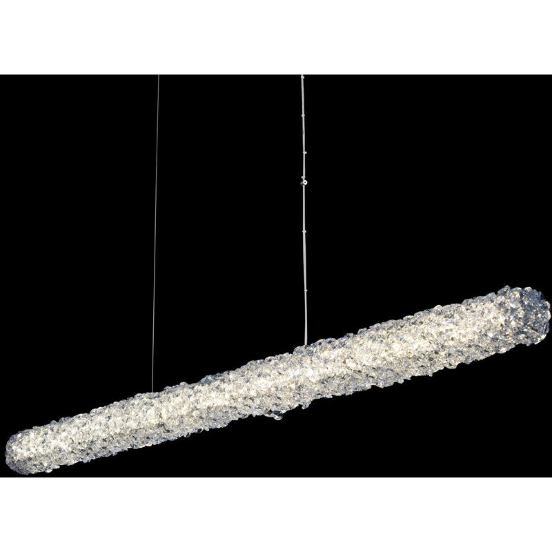 Lina LED 38 inch Chrome Island Light Ceiling Light