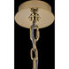Cadere 42 Light 26 inch Two Tone 18K Gold Pendant Foyer Ceiling Light