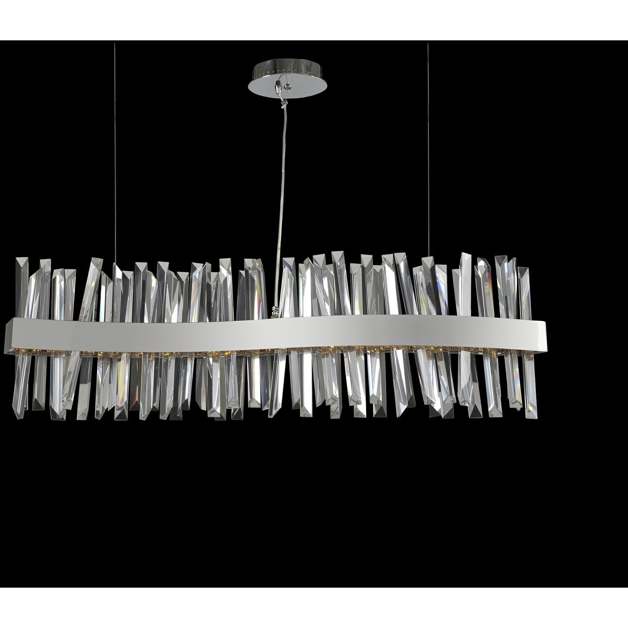 Glacier Island Light Ceiling Light in Chrome