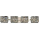 Marazzi LED 31 inch Polished Nickel Bath Vanity Wall Light in Firenze Clear