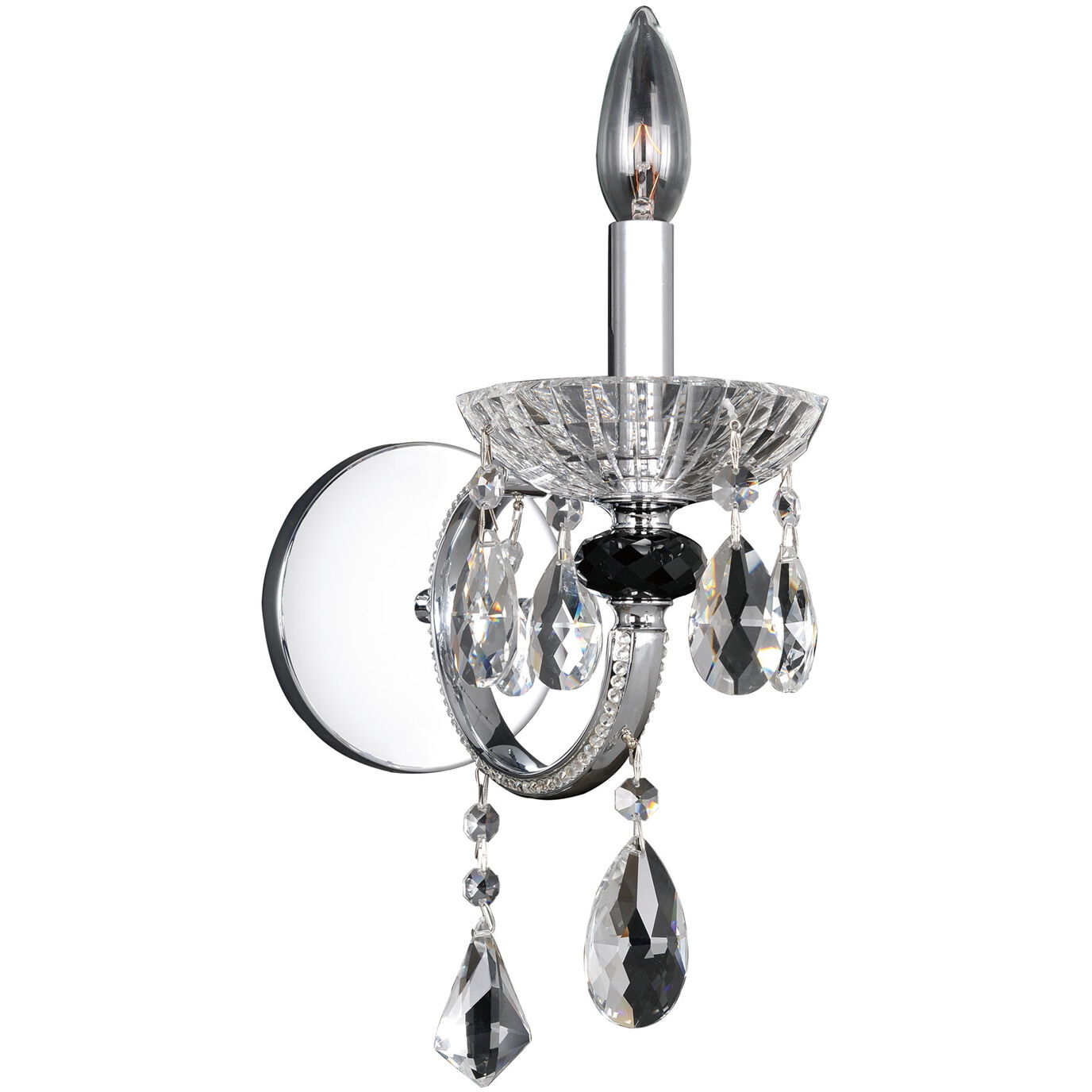 Steffani 1 Light 11.6 inch Chrome Wall Sconce Wall Light
