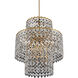 Caretta 21 Light 35 inch Antique Brass Pendant Ceiling Light in Firenze