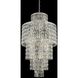 Kasturi 22 Light 32 inch Silver Pendant Ceiling Light in Firenze Clear