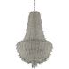 Cielo 15 Light 31 inch Chrome Pendant Ceiling Light in Firenze Clear