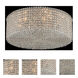 Milieu Metro 8 Light 22 inch Chrome Flush Mount Ceiling Light
