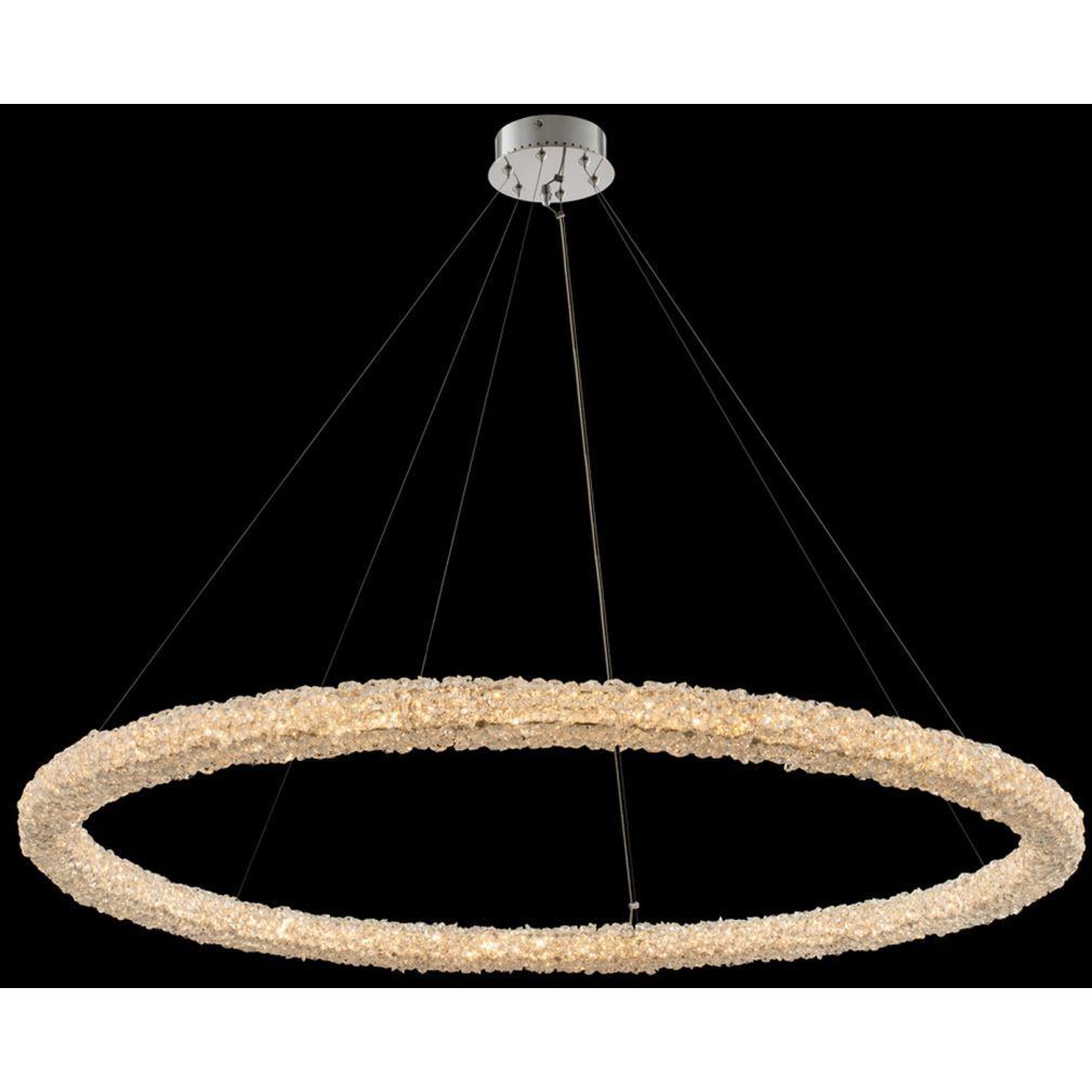 Lina LED 48 inch Polished Chrome Pendant Ceiling Light