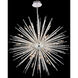 Sprazzo 36 Light 48 inch Polished Silver Pendant Ceiling Light in Firenze