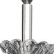Praetorius 3 Light 15.5 inch Two-Tone Silver Wall Bracket Wall Light