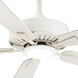 Contractor Plus 52 inch Bone White Ceiling Fan