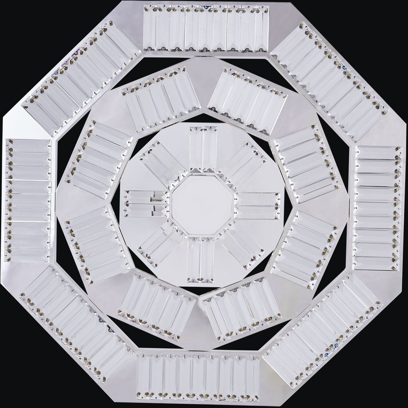 Tempo 28.5 inch Polished Silver Pendant Ceiling Light