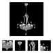 Orecchini 3 Light 22 inch Two Tone Silver Pendant Ceiling Light