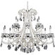 Bedetti 18 Light 46 inch Two Tone Silver Chandelier Ceiling Light