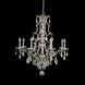 Shorecrest 8 Light 34 inch Sliver Dollar Chandelier Ceiling Light