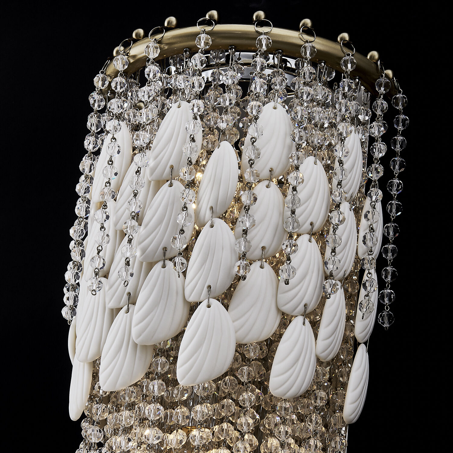 Farfalle 2 Light 8.75 inch Brushed Champagne Gold Wall Sconce Wall Light