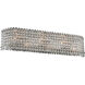 Torre 6 Light 27 inch Chrome Bath Light Wall Light